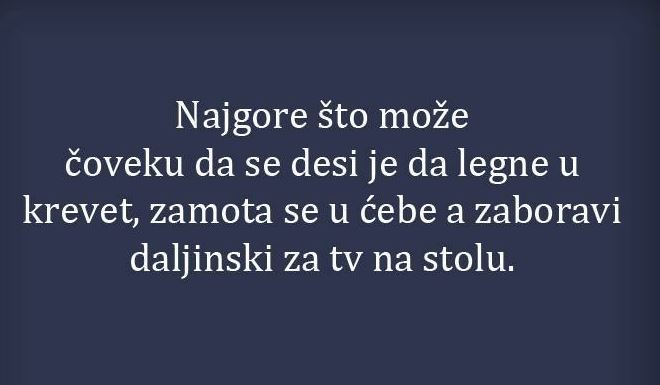 najgore