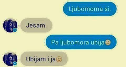 ljubomorna