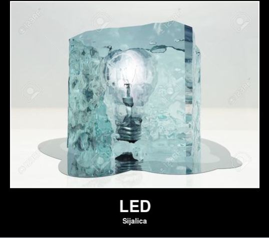 led